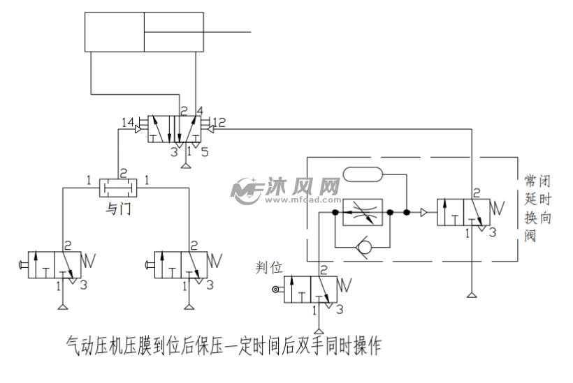 液压气动原理图 - 液压及气动元件图纸 - 沐风网