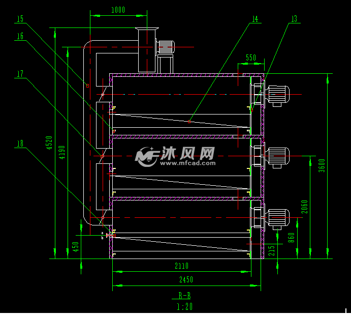 10x3t多层带式干燥机设计方案