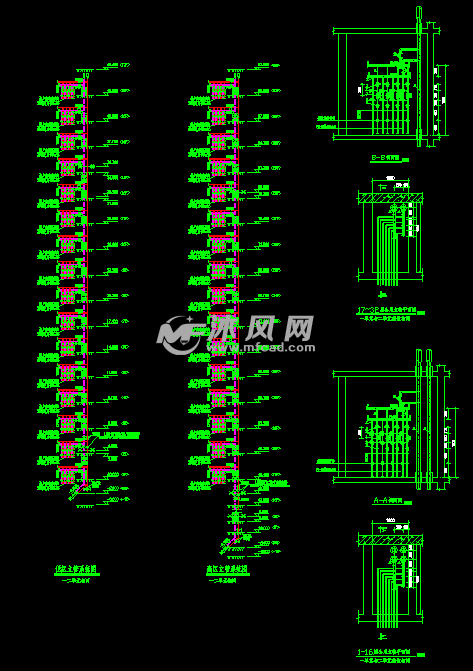 安装花园小区32层住宅楼暖通设计施工图 - 暖通图纸