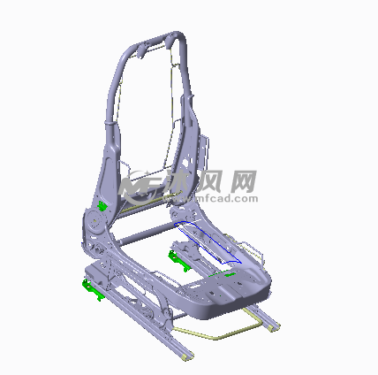 汽车座椅骨架结构