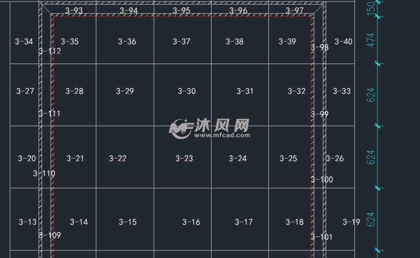 家装地面大理石排版图