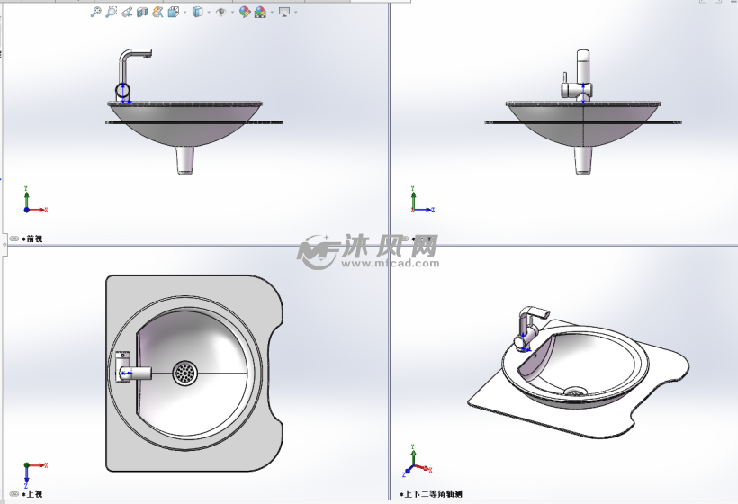 洗手池各视图