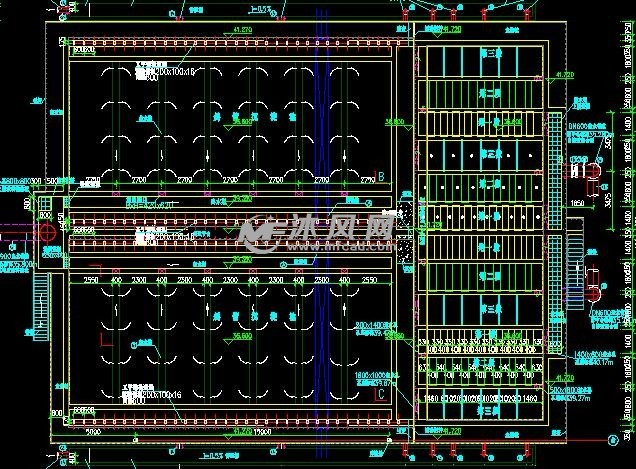 03-絮凝沉淀池 - 污水处理设备图纸 - 沐风网