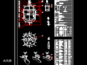 3000l树脂反应罐设计图