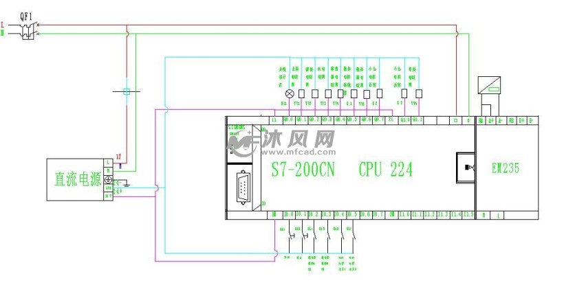 plc外部接线图