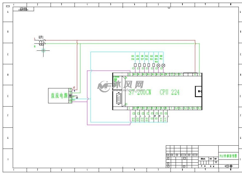 基于plc自动门控制系统设计