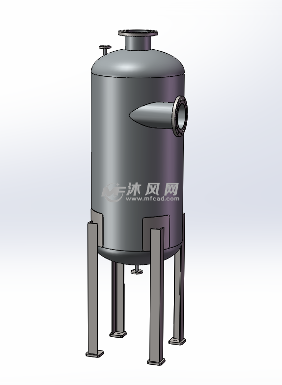 真空缓冲罐模型