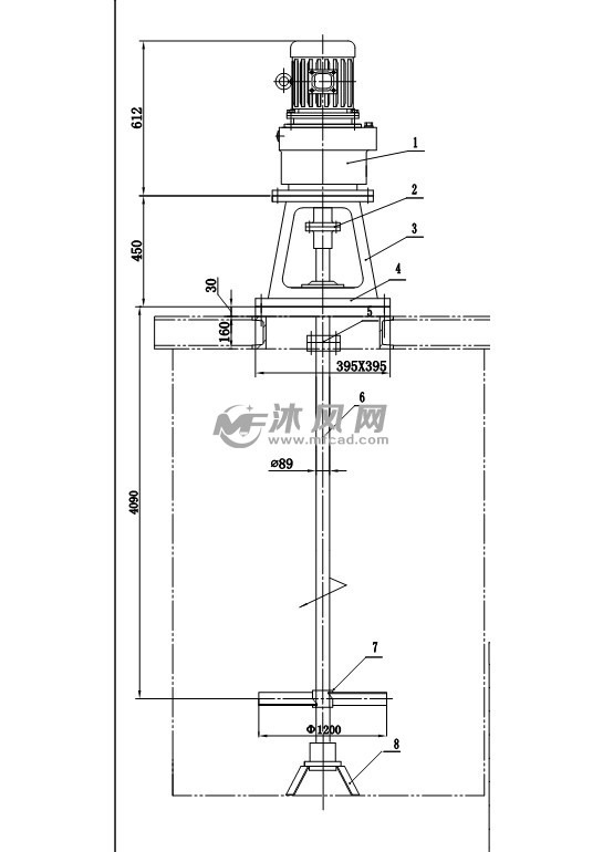 中间池搅拌器