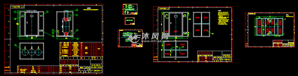 sc10-50/0.4干式变压器外壳图纸