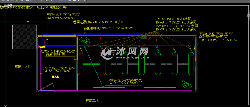 出入口闸机深化图