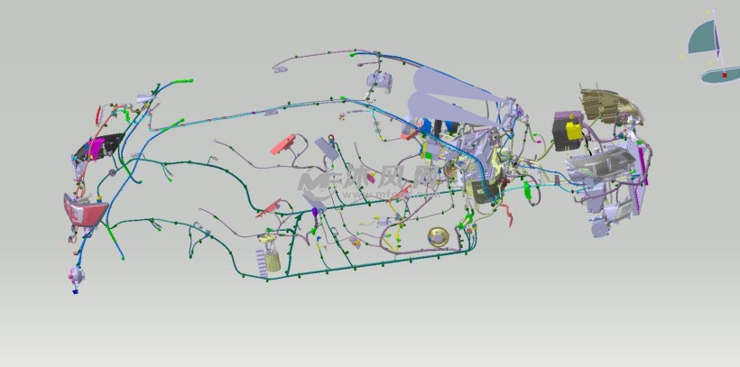 汽车电器线束设计模型