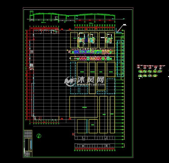 整体布局吊具工装焊接自动线吉利焊装车间车调线布局图 车调区域吉利