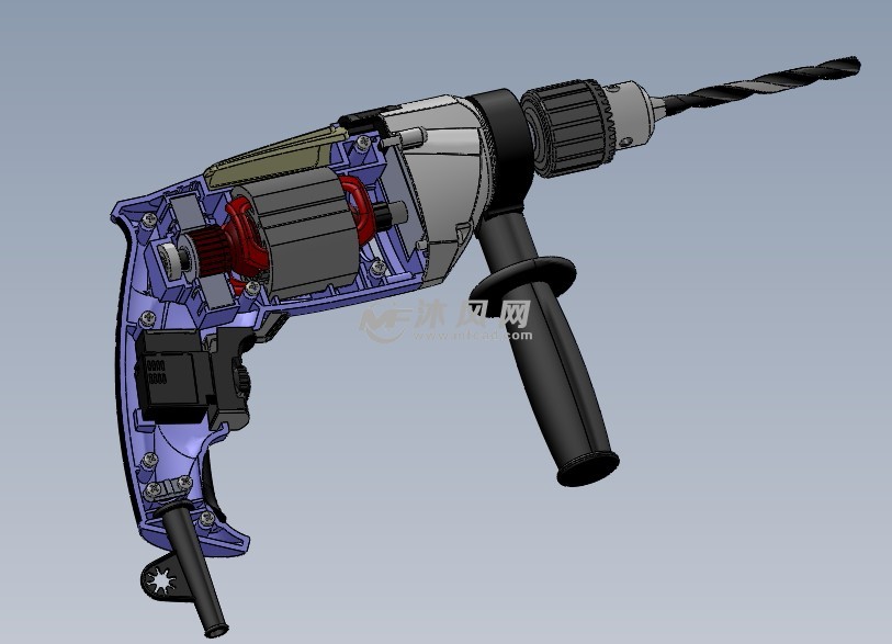 冲击钻 内部结构