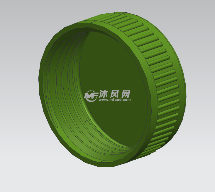 矿泉水瓶盖注塑模具设计-一模四腔