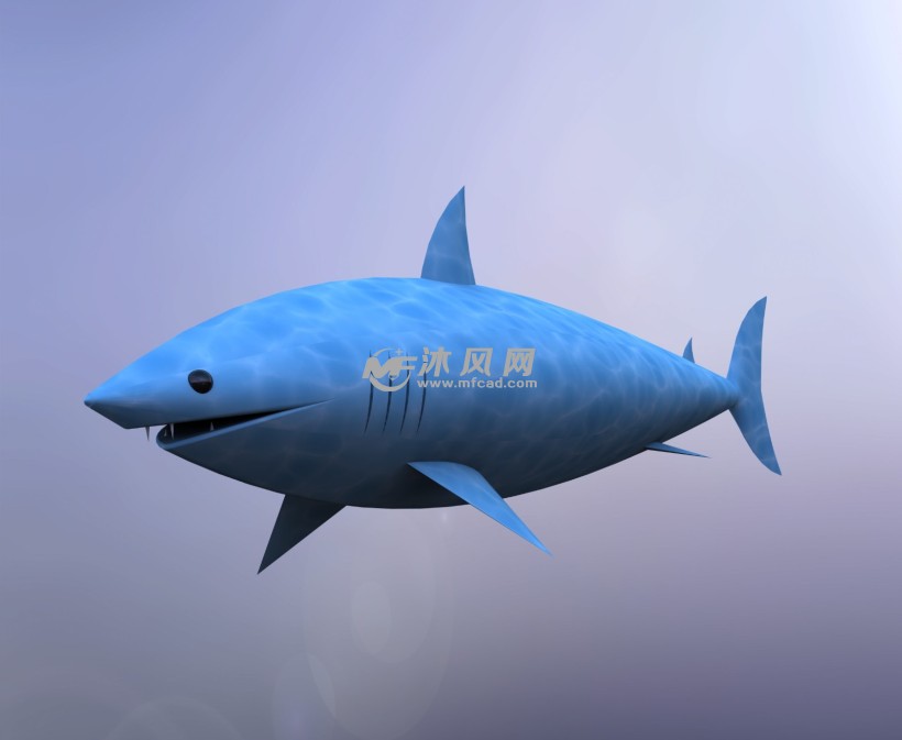鲨鱼仿生建模