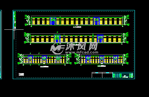 3x24米跨线段设计图cadv线段显示厂房如何绘制图片