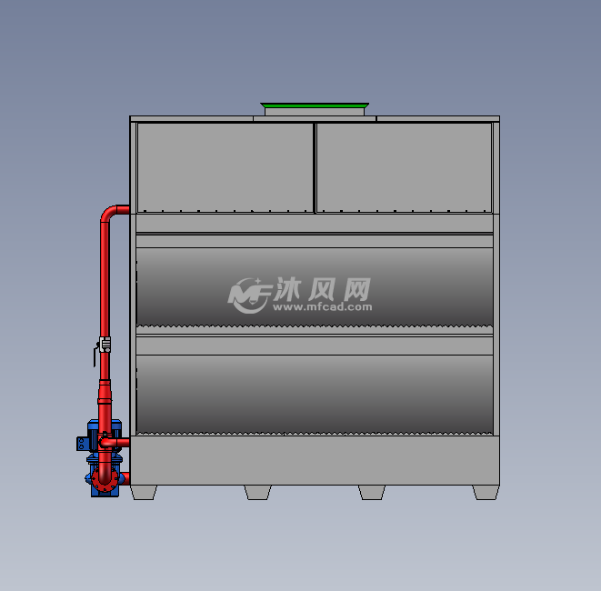 3m双水幕水帘柜 空气过滤箱