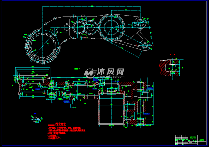 3d采煤机详图 - 工程机械/建筑机械图纸 - 沐风网