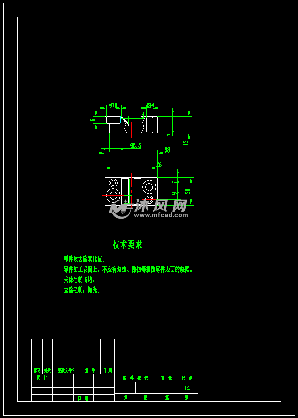 工艺工装夹具 5000小时免费设计课程,欢迎来学习毛坯图a4 装配图a2