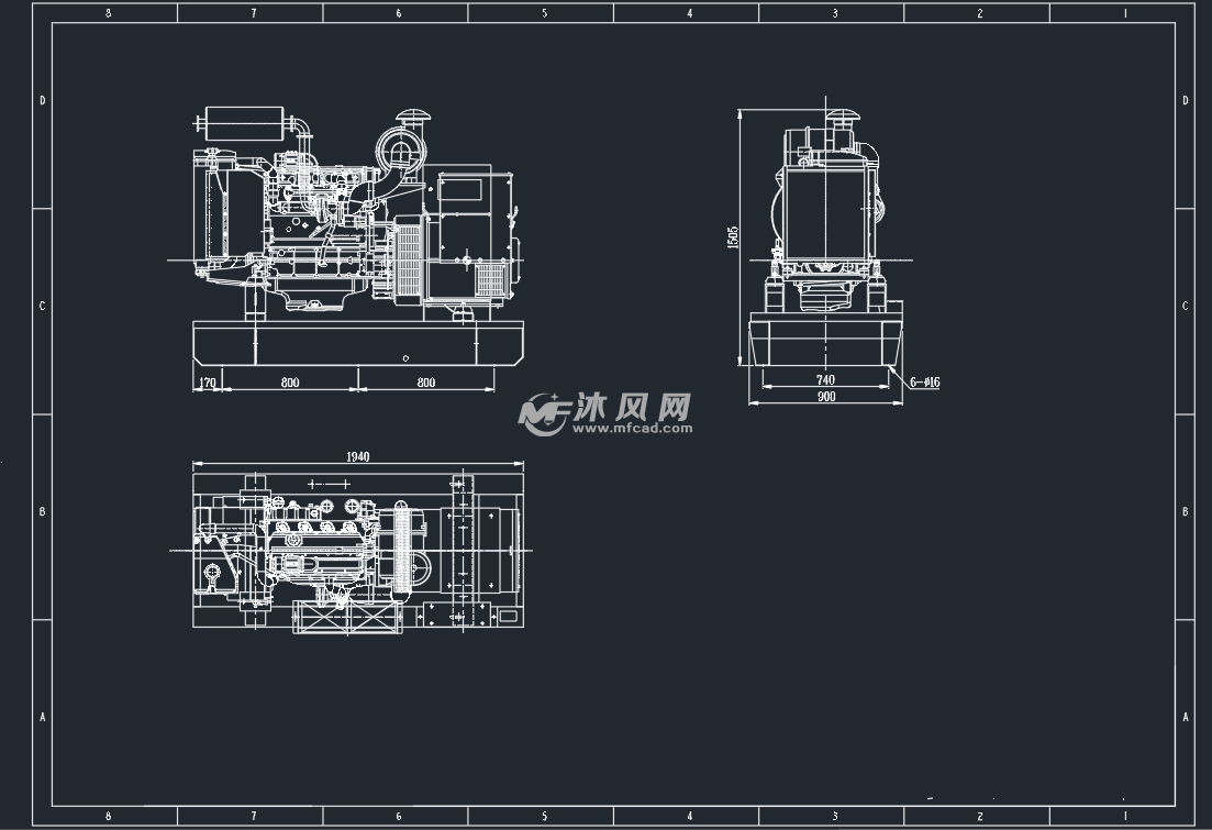 80kw volvo 斯坦福发电机组