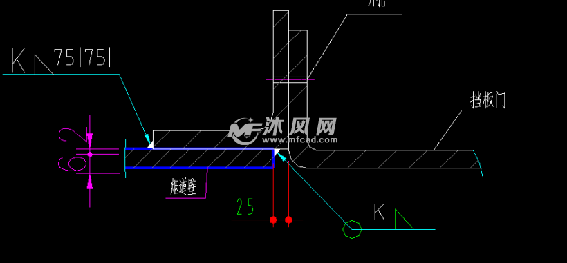 烟道挡板门