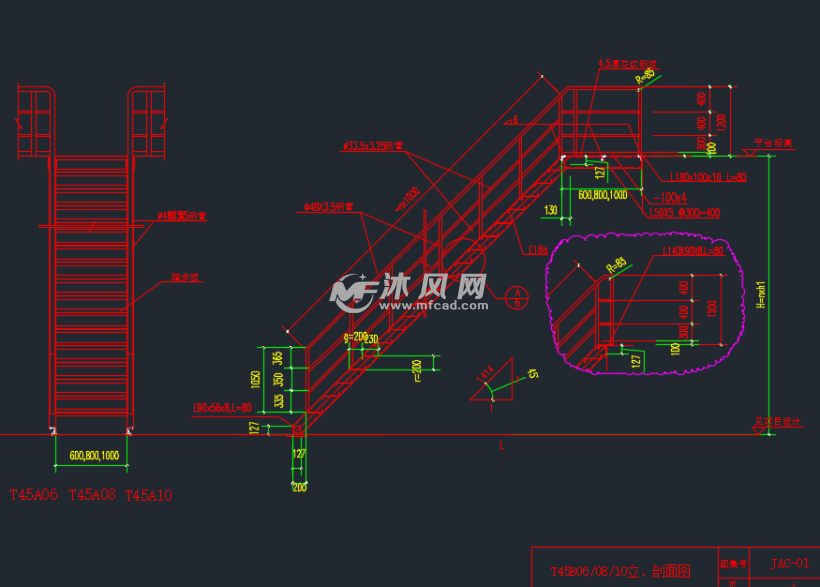 钢梯栏杆图集