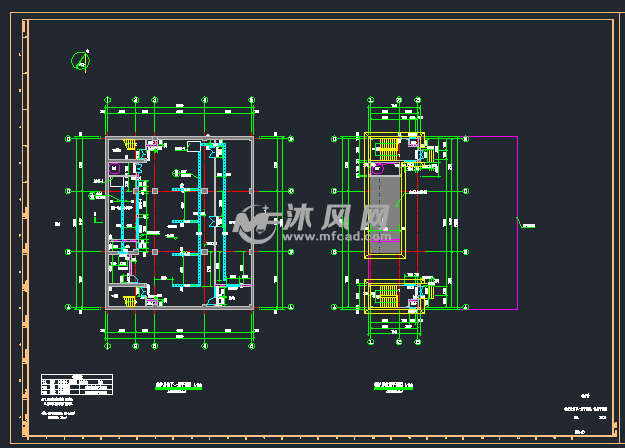 锅炉房建筑平面图