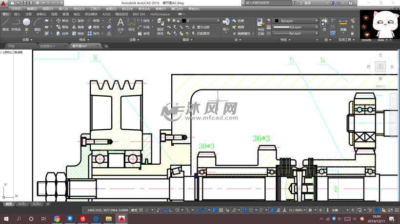 ca6140车床主轴箱设计图