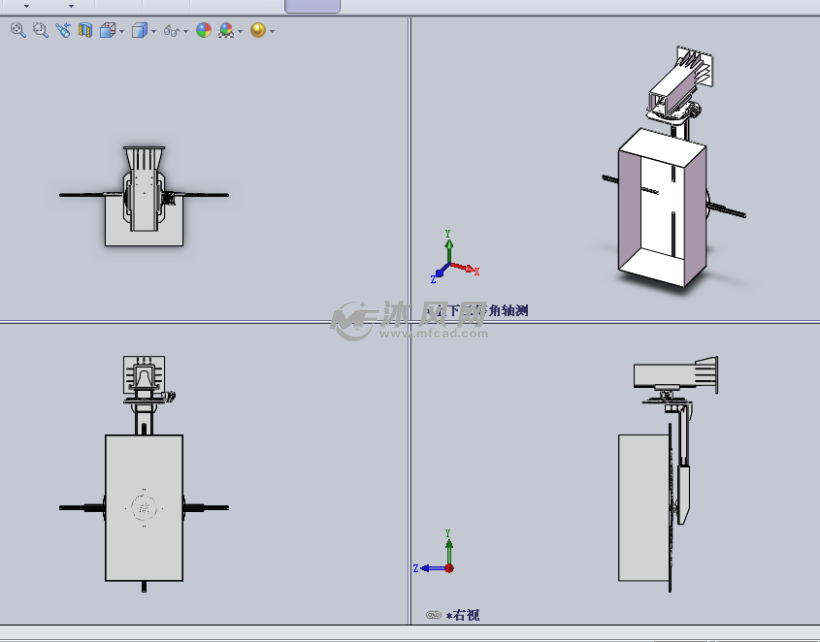 焊接固定夹具(固定器)设计模型 - 零部件模型图纸