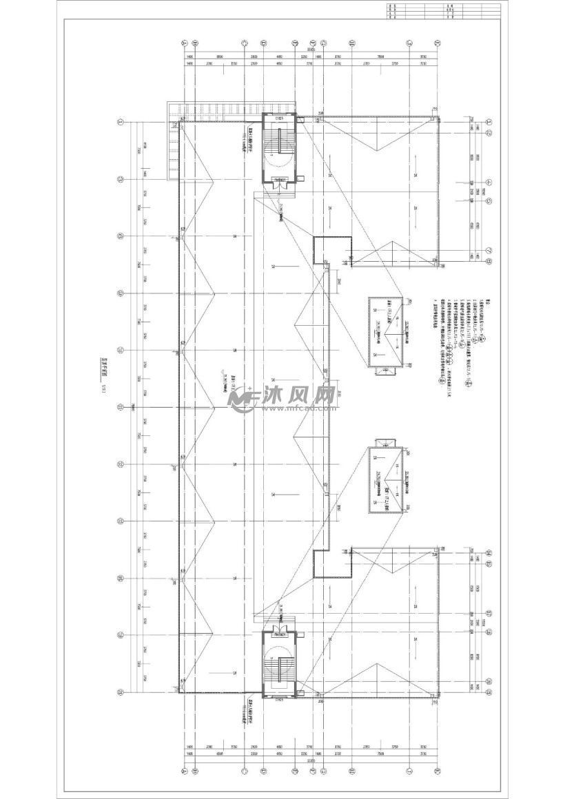 屋顶平面图