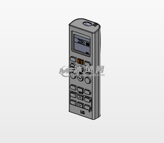 家用空调遥控器模型