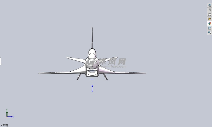 歼十战斗机模型 - 航空航天图纸 - 沐风网