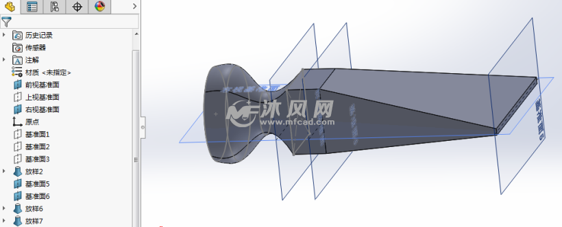 锤子的画法_solidworks三维建模教程_沐风网