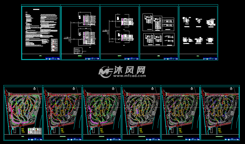 园区室外照明图纸