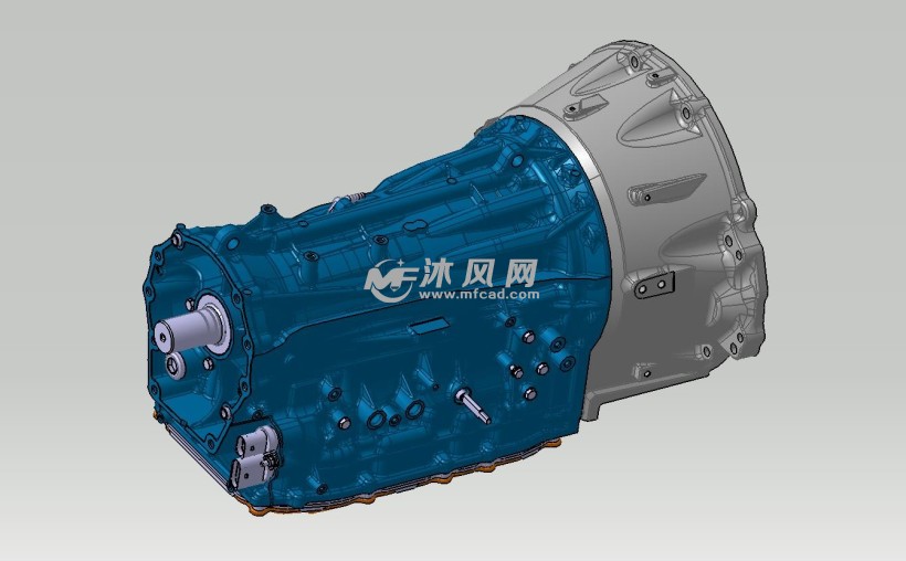 自动变速器壳体结构模型