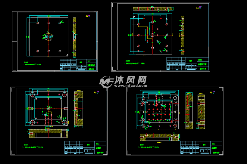 肥皂盒注塑模具设计图境外景观设计图片