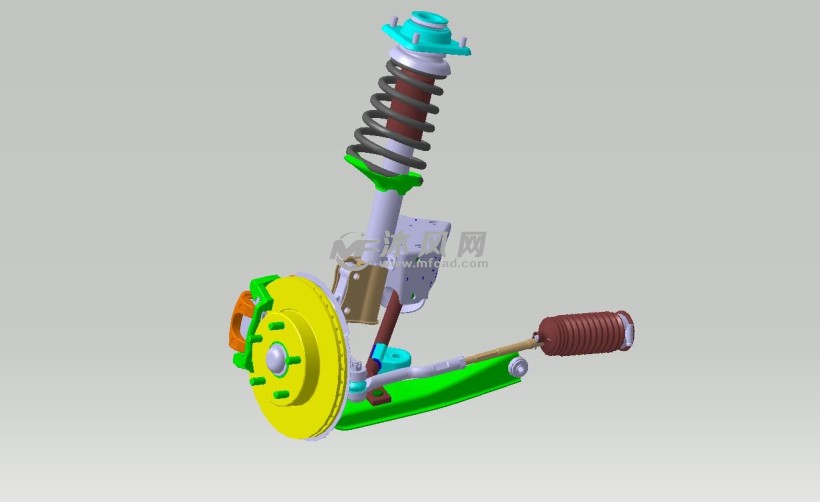 麦弗逊式独立悬架设计