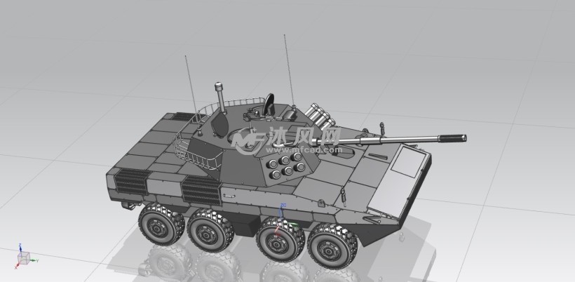 原创zbl-09步兵战车