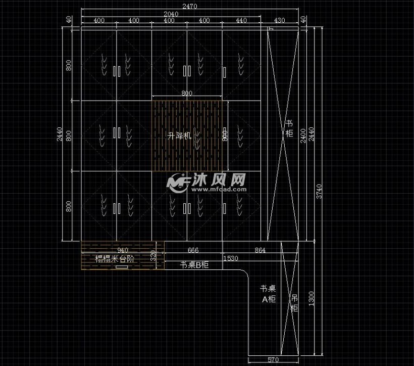 榻榻米平面图