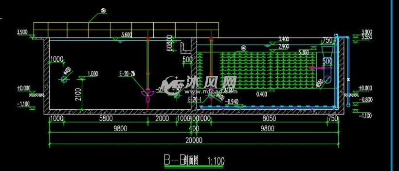 复合水解池设计图