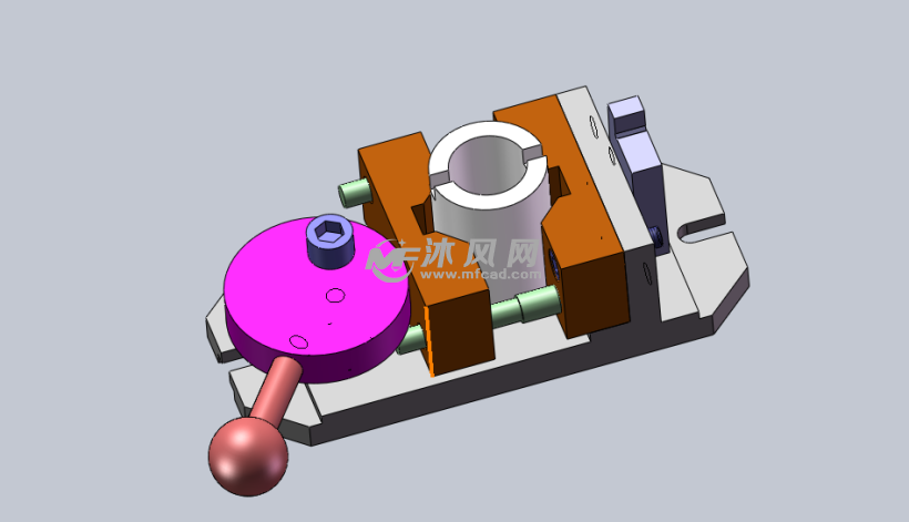 加工套筒零件上键槽专用夹具