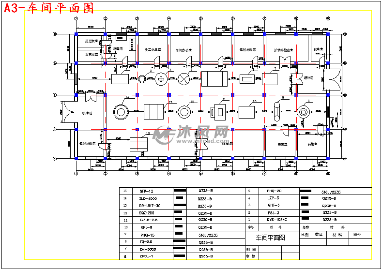 a3-车间平面图
