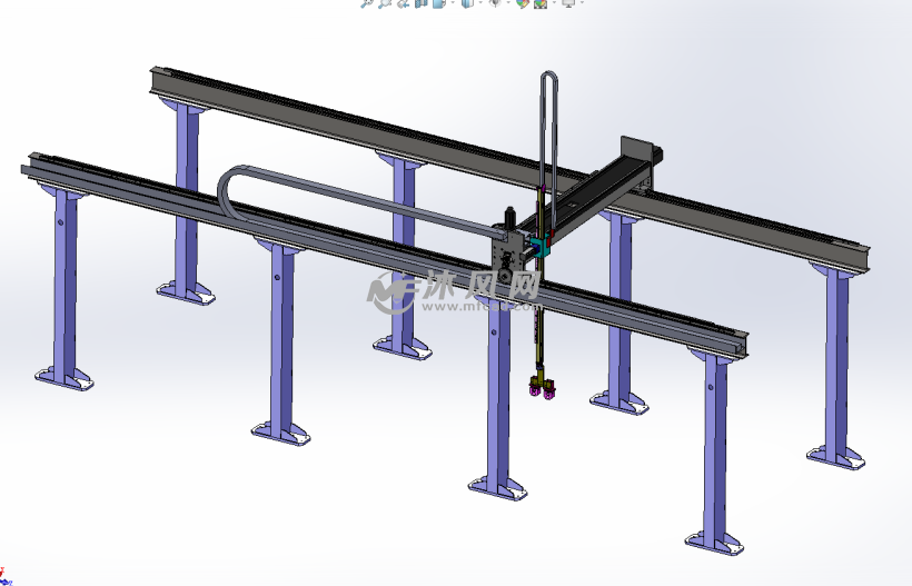 龙门桁架机械手设计