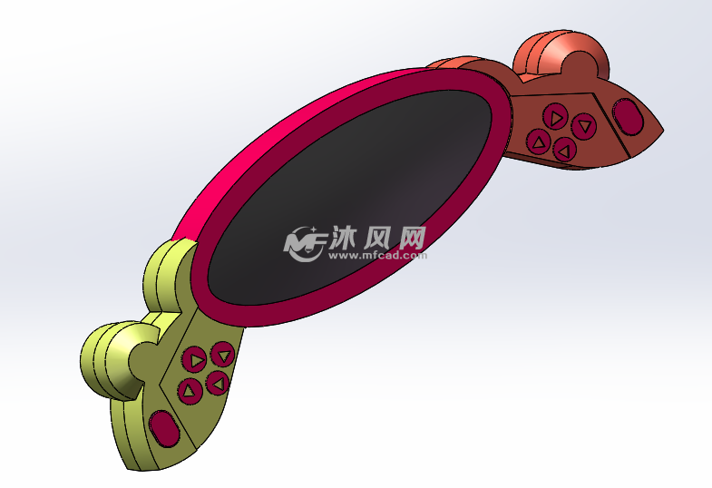 游戏机sw模型图