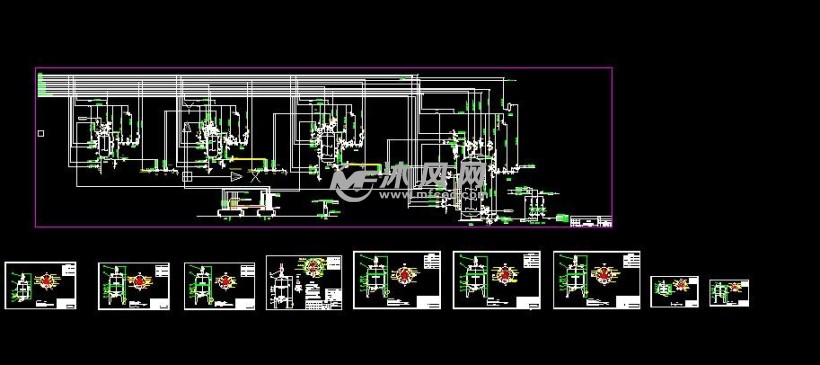 发酵车间工艺流程图及配装设备