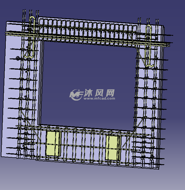 墙体pc构件 - 工装图纸 - 沐风网