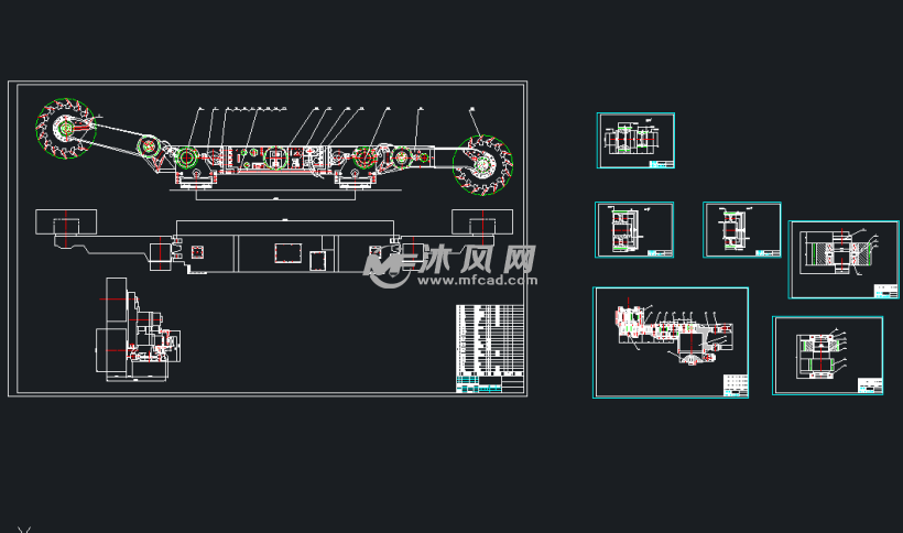 采煤机设计图