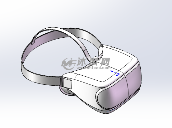 vr眼镜sw模型图