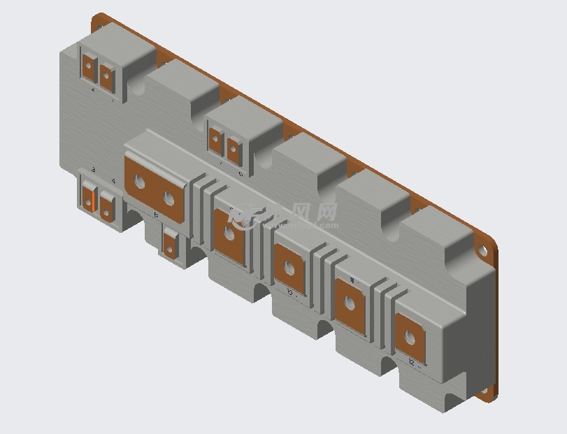 igbt primepack封装模型