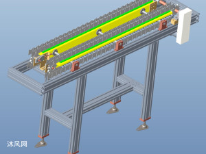 链式输送线设计3D公司景观设计模型日常账务处理图片